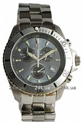 

Мужские часы Seculus 4466.1.816 grey-blue, ss tr-silver