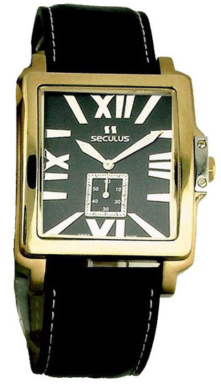 

Мужские часы Seculus 4492.1.1069 black-gilt, pvd, black leather