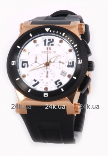 

Мужские часы Seculus 4496.2.503 white, ss-rose ipb, silicon