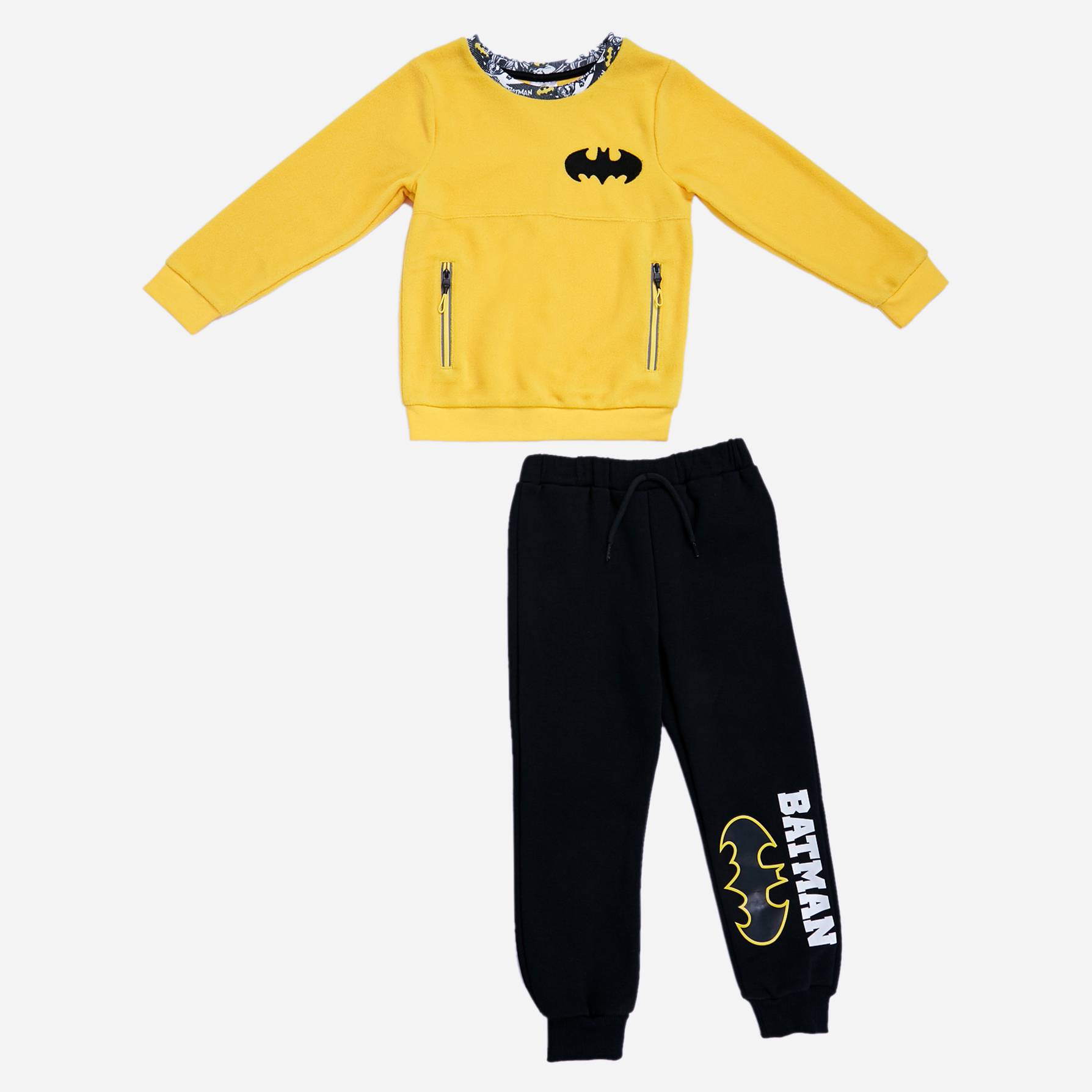 

Спортивный костюм (свитшот + штаны) Cimpa Бэтмен BM18291 110 см Черно-желтый