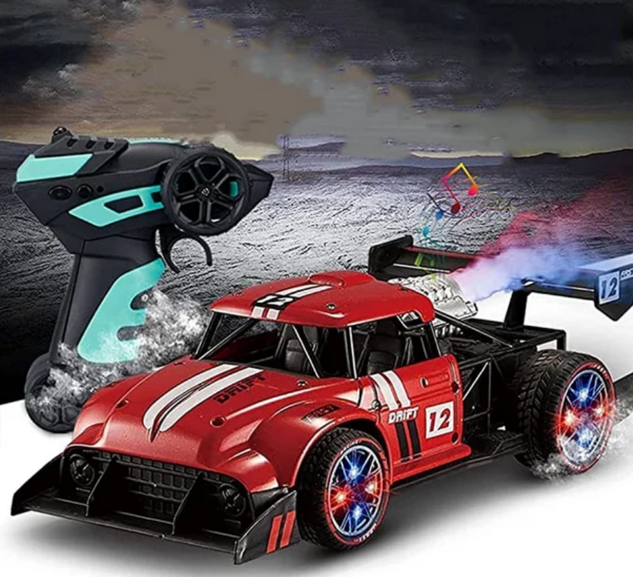 

Машинка на Радиоуправлении Racing Lighting Spray-03 Внедорожник с Дымовыми Звуко и Свето эффектами