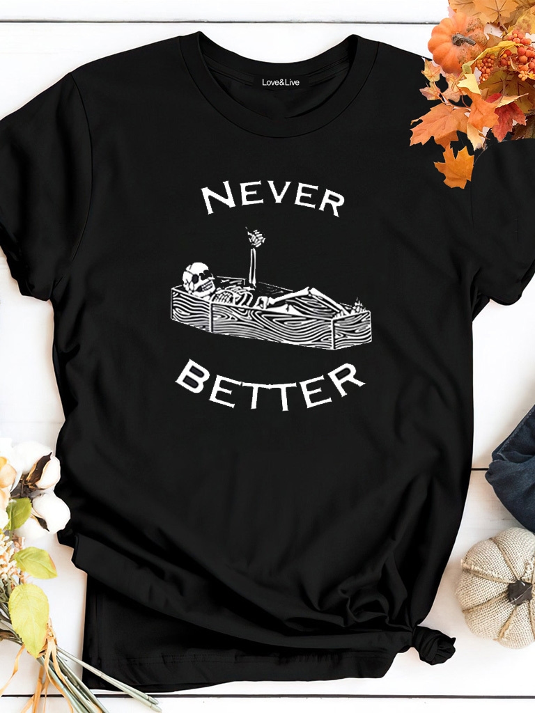 

Футболка Love&Live Never better LLP01124 XXL Черная