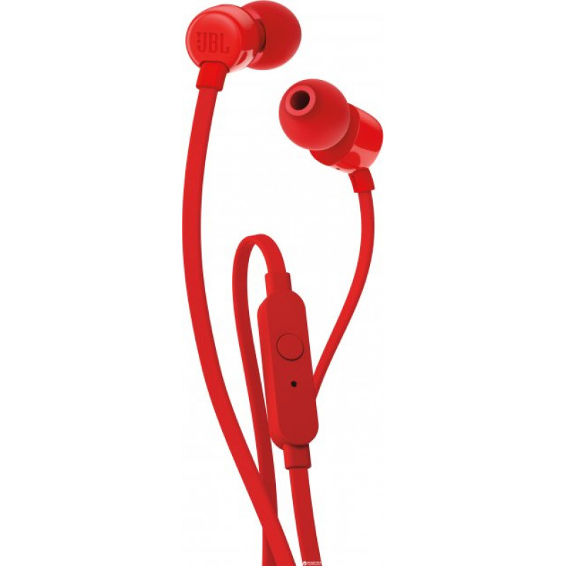 

Наушники JBL T110 Red (JBLT110RED)