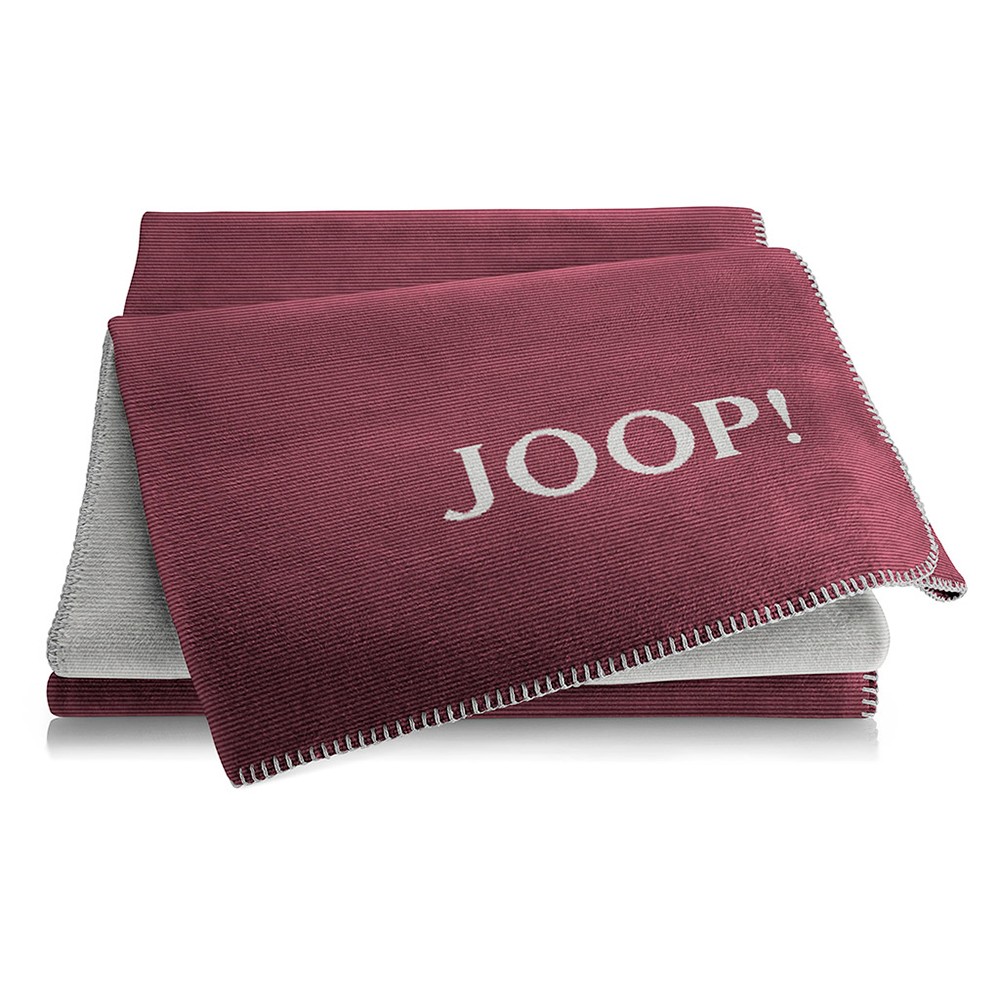 

Плед Biederlack JOOP! MELANGE-DF Bordeaux-Graph 150х200 см 4000141739230