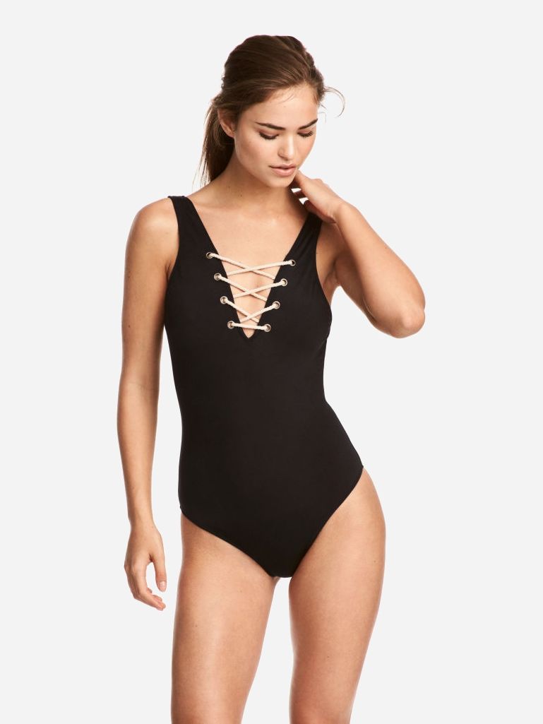 

Купальник H&M hml09200096 34 160/80A Черный
