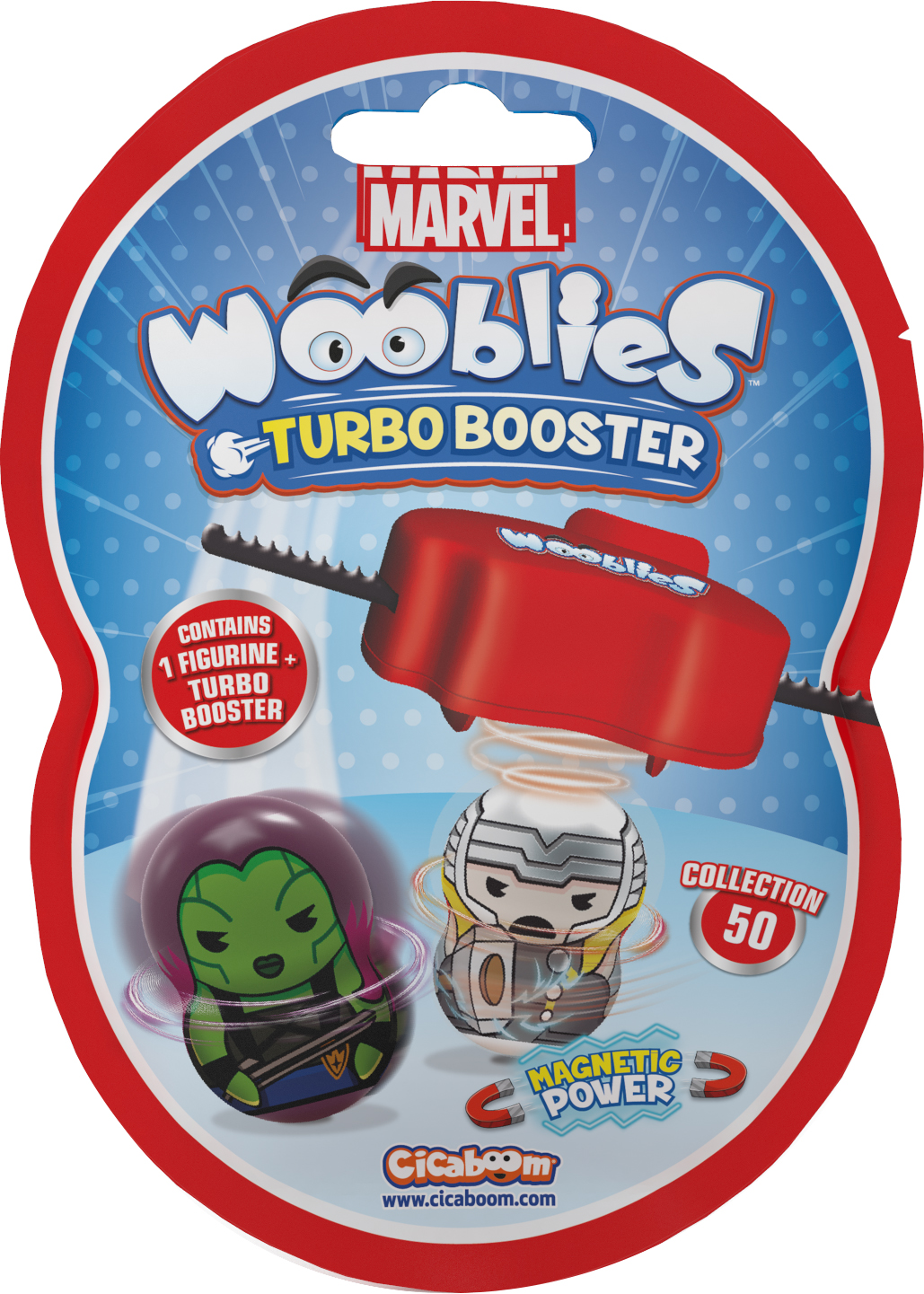 

Магнитная фигурка Marvel Wooblies с лончером в пакете (WBM002) (TOYSWBM002)