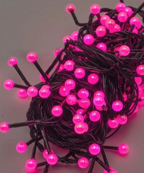 

Гирлянда Жемчуг 50 LED 5м черный провод переходник розовый Gonchar (NAT06670)
