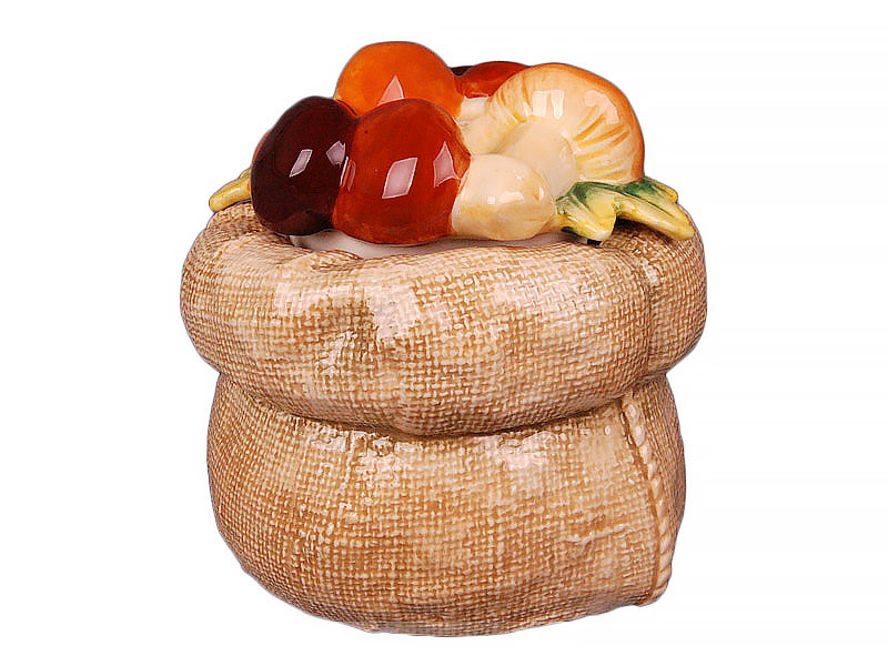 

Банка для сыпучих продуктов Elen Лесные грибы 59-442, 16см