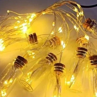 

Гирлянда Бутылочки Роса 100 LED 10шт 3м белый теплый Gonchar (NAT06716)