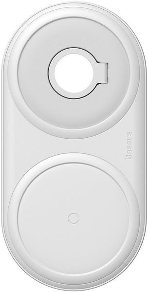 

Беспроводная зарядка Baseus Planet 2in1 - White