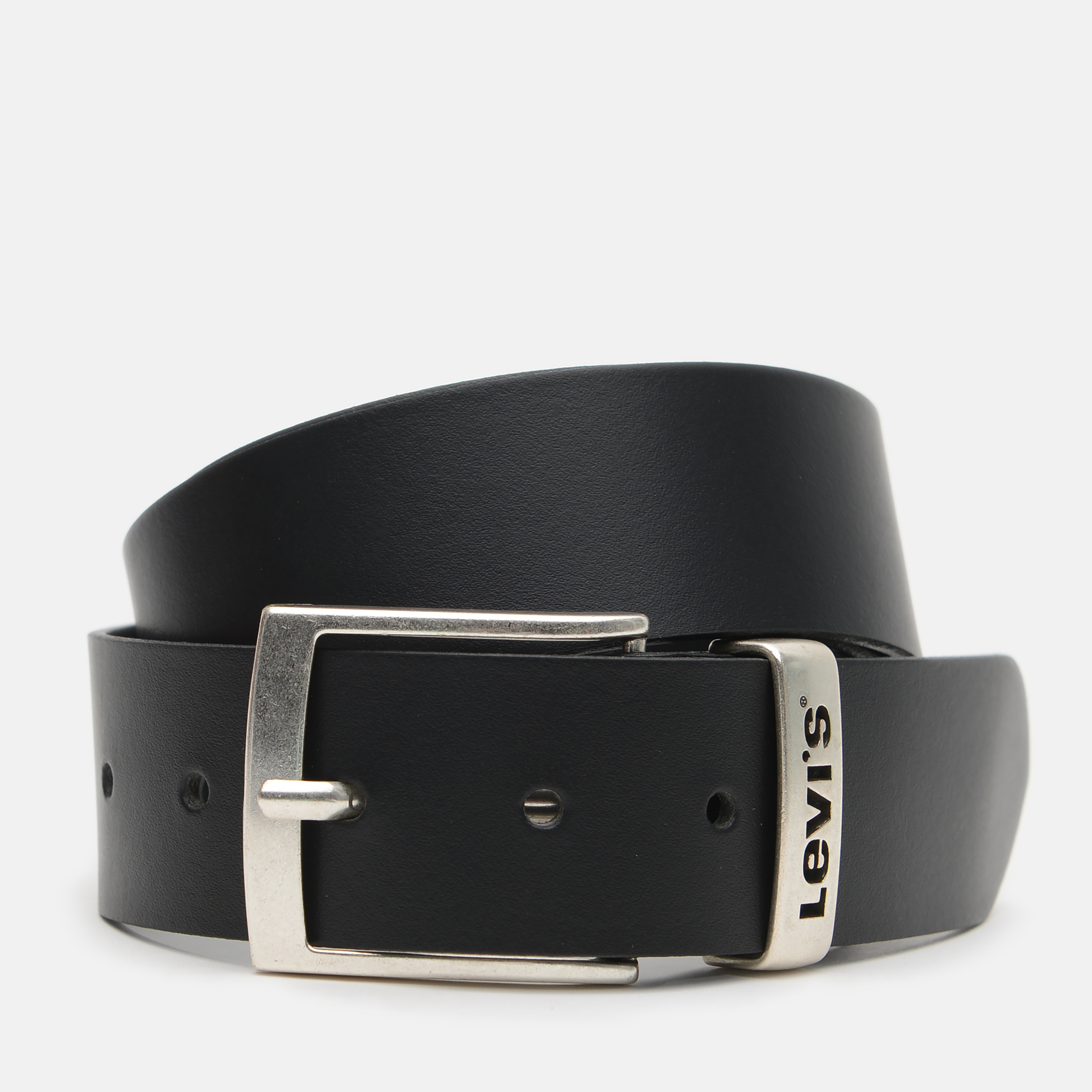 

Ремень кожаный Levi's New Ashland 227970-3-59 80 см Regular Black