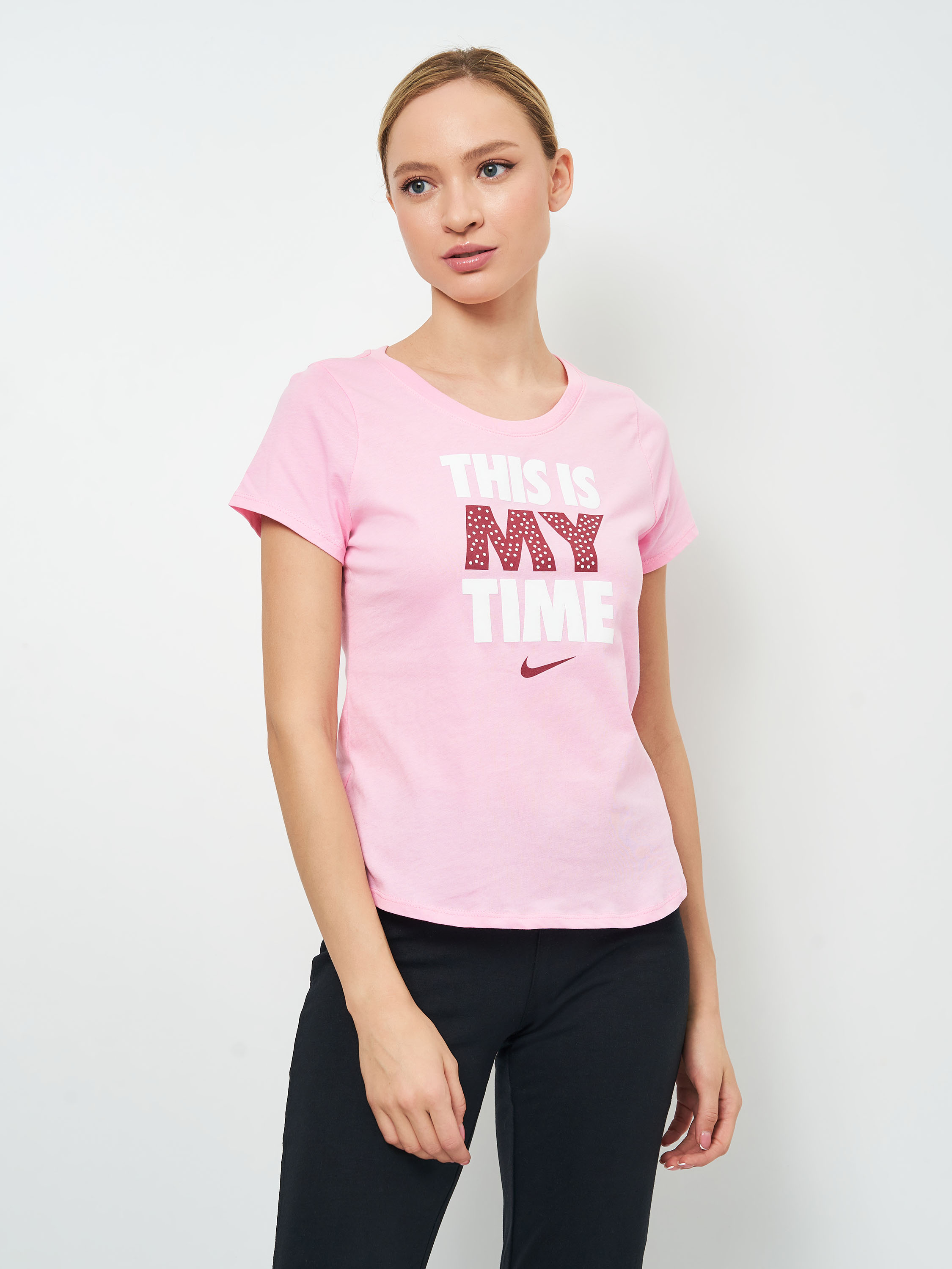 

Футболка Nike 100000000066 XL Розовая