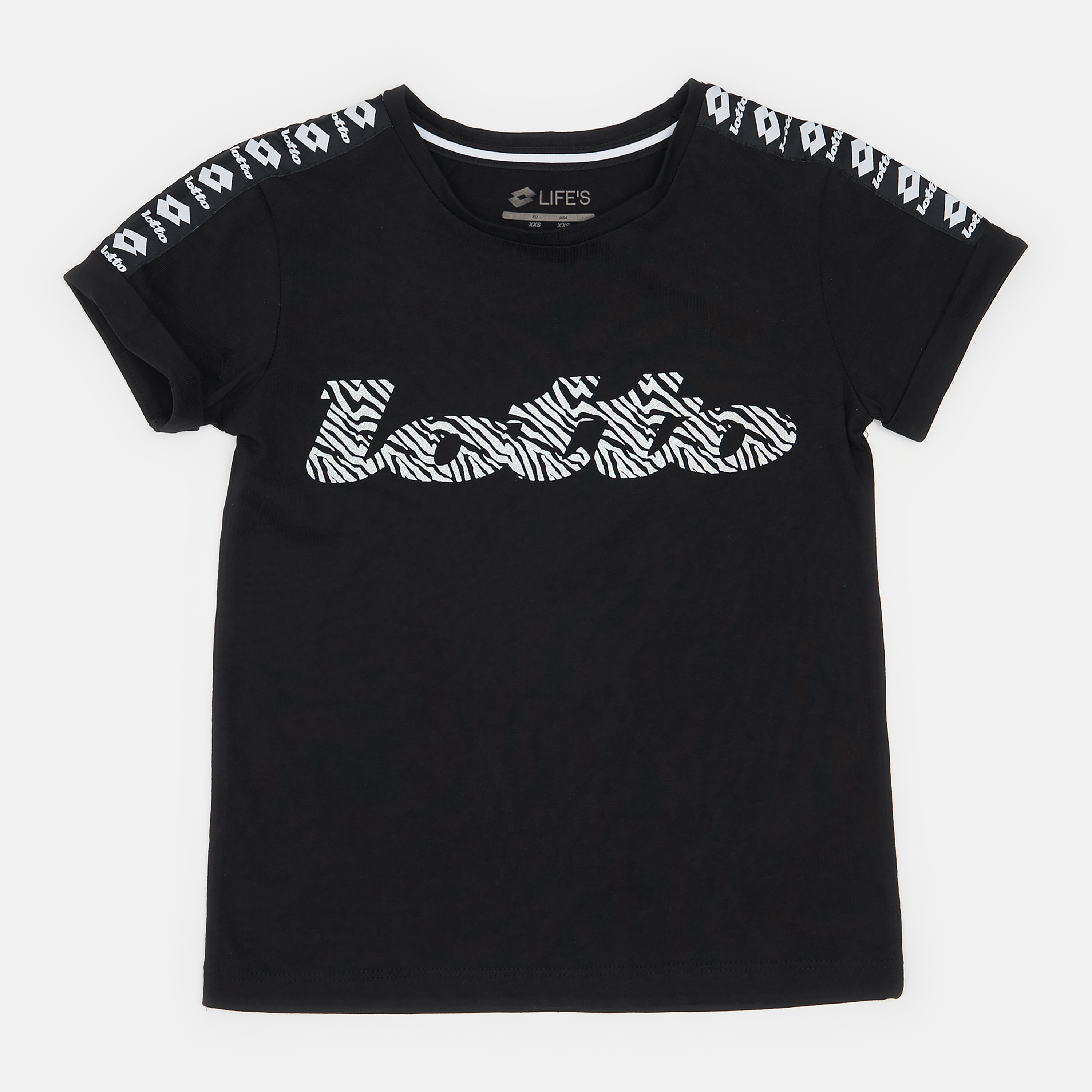 

Футболка Lotto 2116941CL XXS Черная