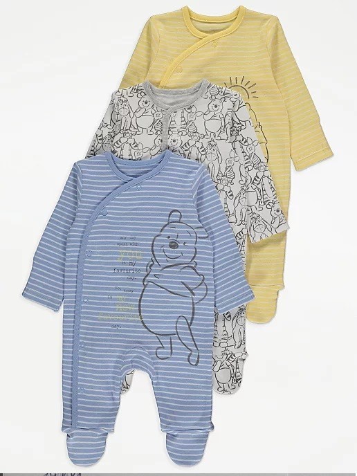 

Человечек George Disney Winnie the Pooh Yellow 3 шт 56-62 см разноцветные