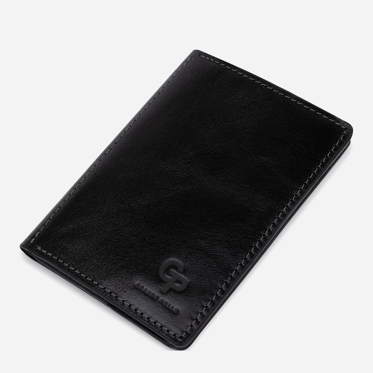 

Обложка для документов Grande Pelle leather-11401 Черная