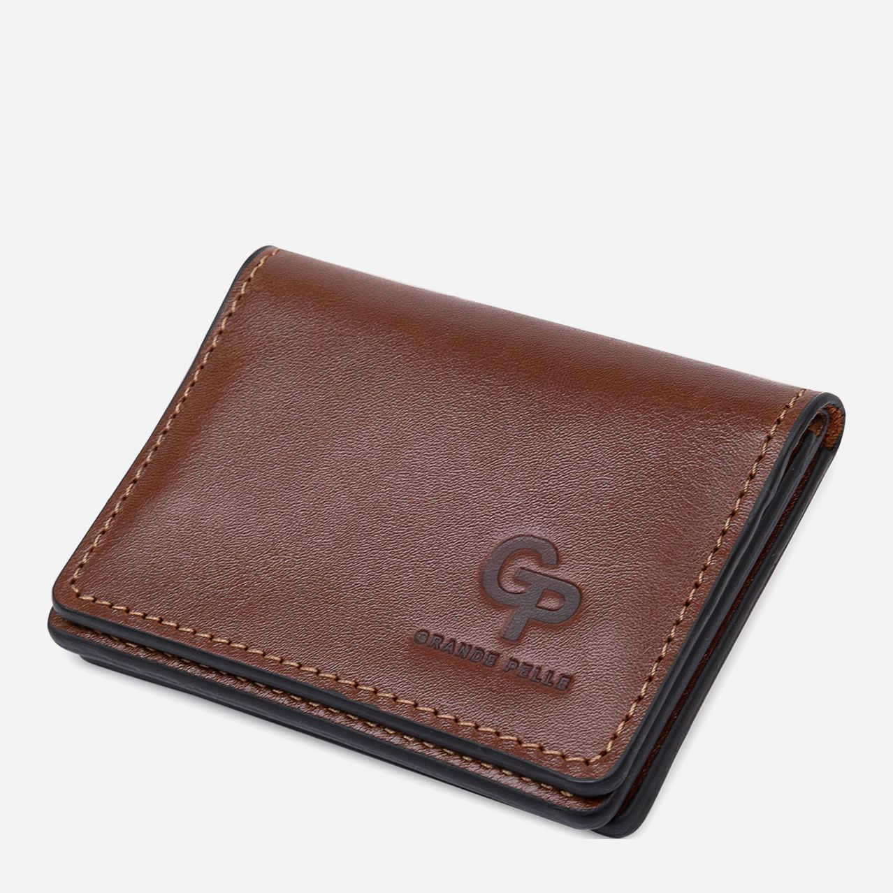 

Обложка для автодокументов Grande Pelle leather-11538 Коричневая