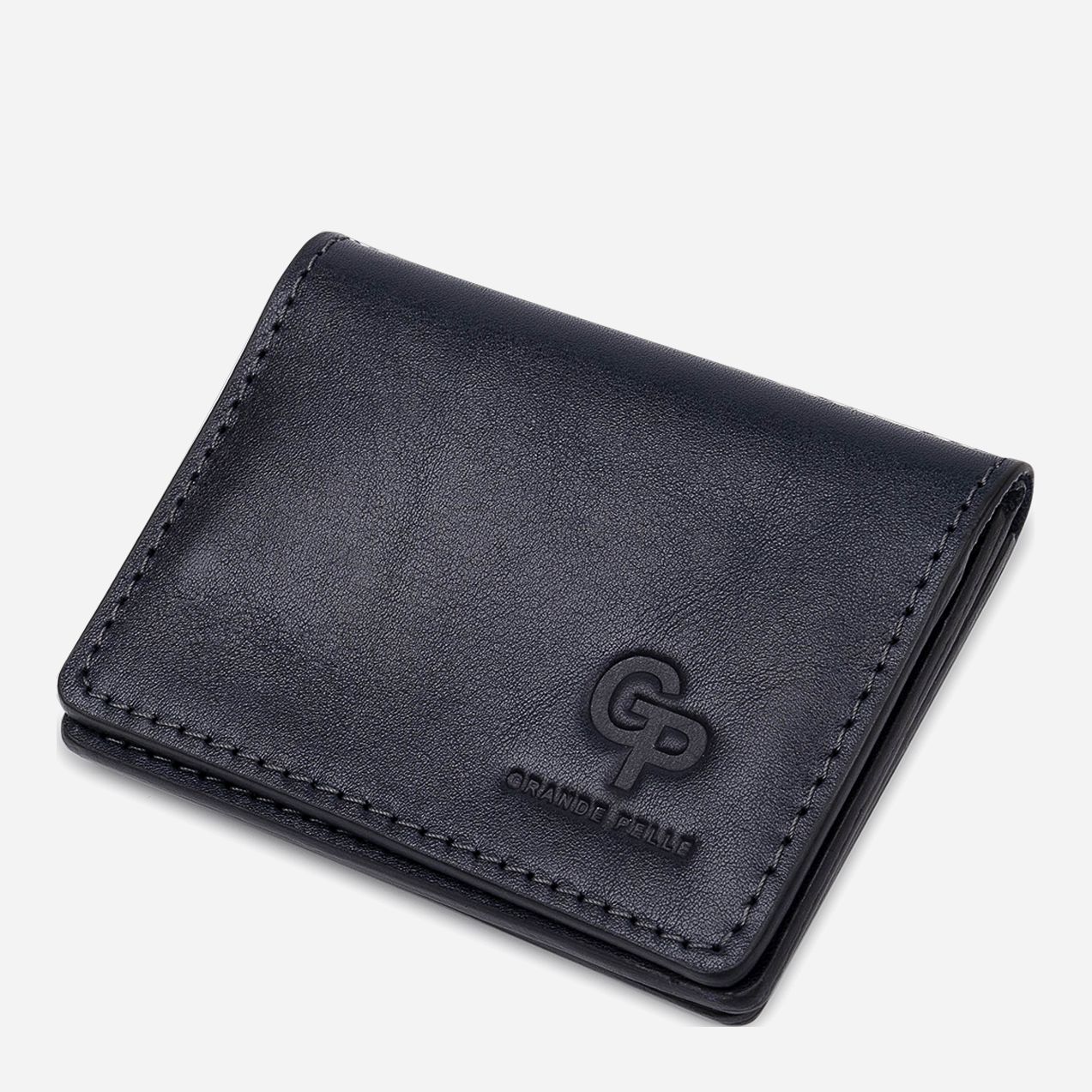 

Обложка для автодокументов Grande Pelle leather-11539 Синяя