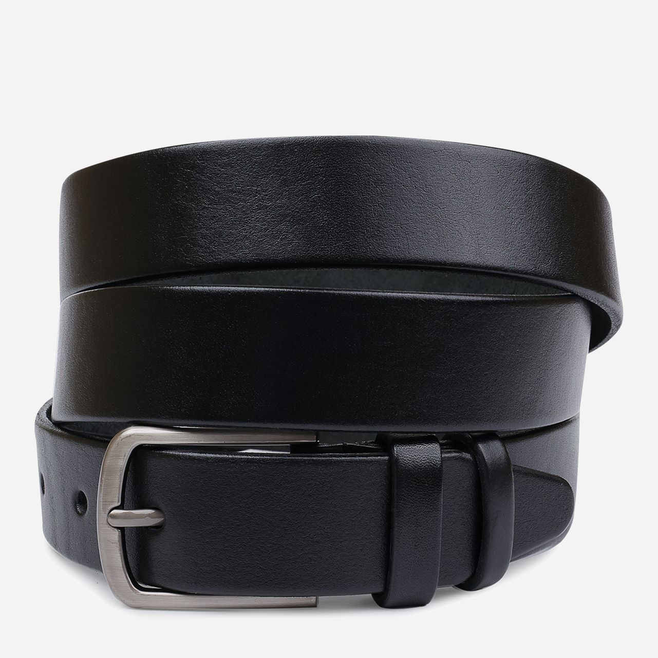 

Мужской ремень кожаный Vintage leather-20716 153 см Черный