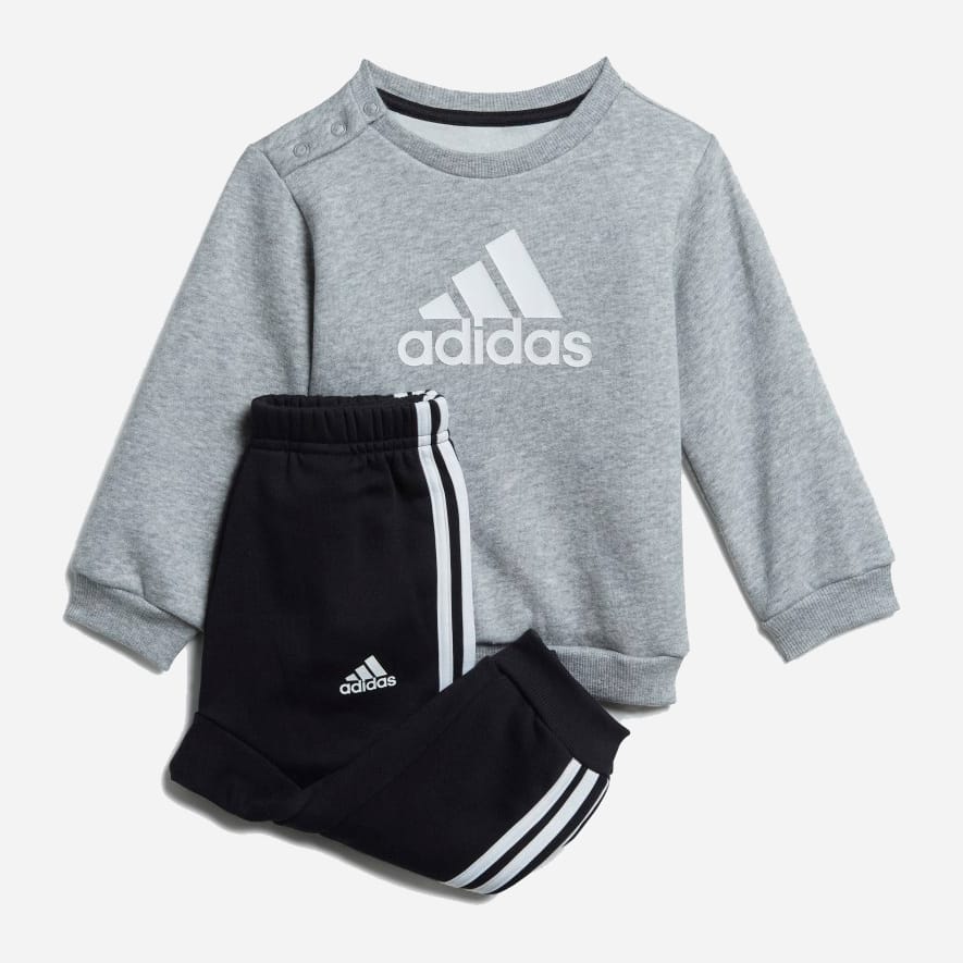 

Спортивный костюм детский Adidas I Bos Logo Jog H28835 86 см Mgreyh/White