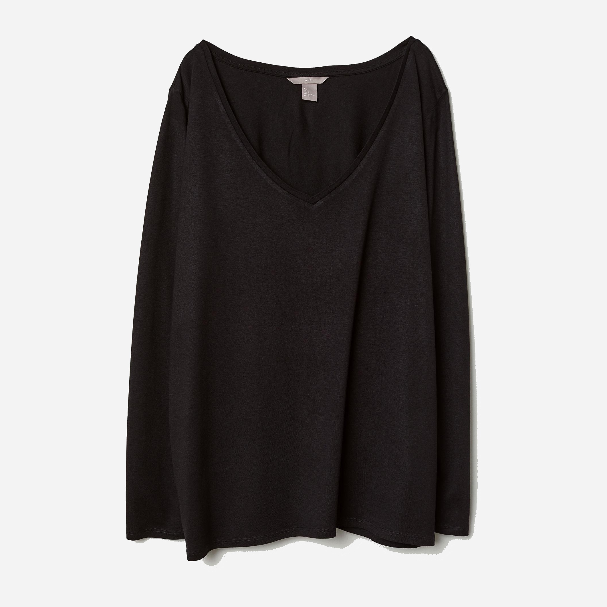 

Лонгслив H&M XAZ167432CYYM  Черный, Лонгслив H&M XAZ167432CYYM XL Черный