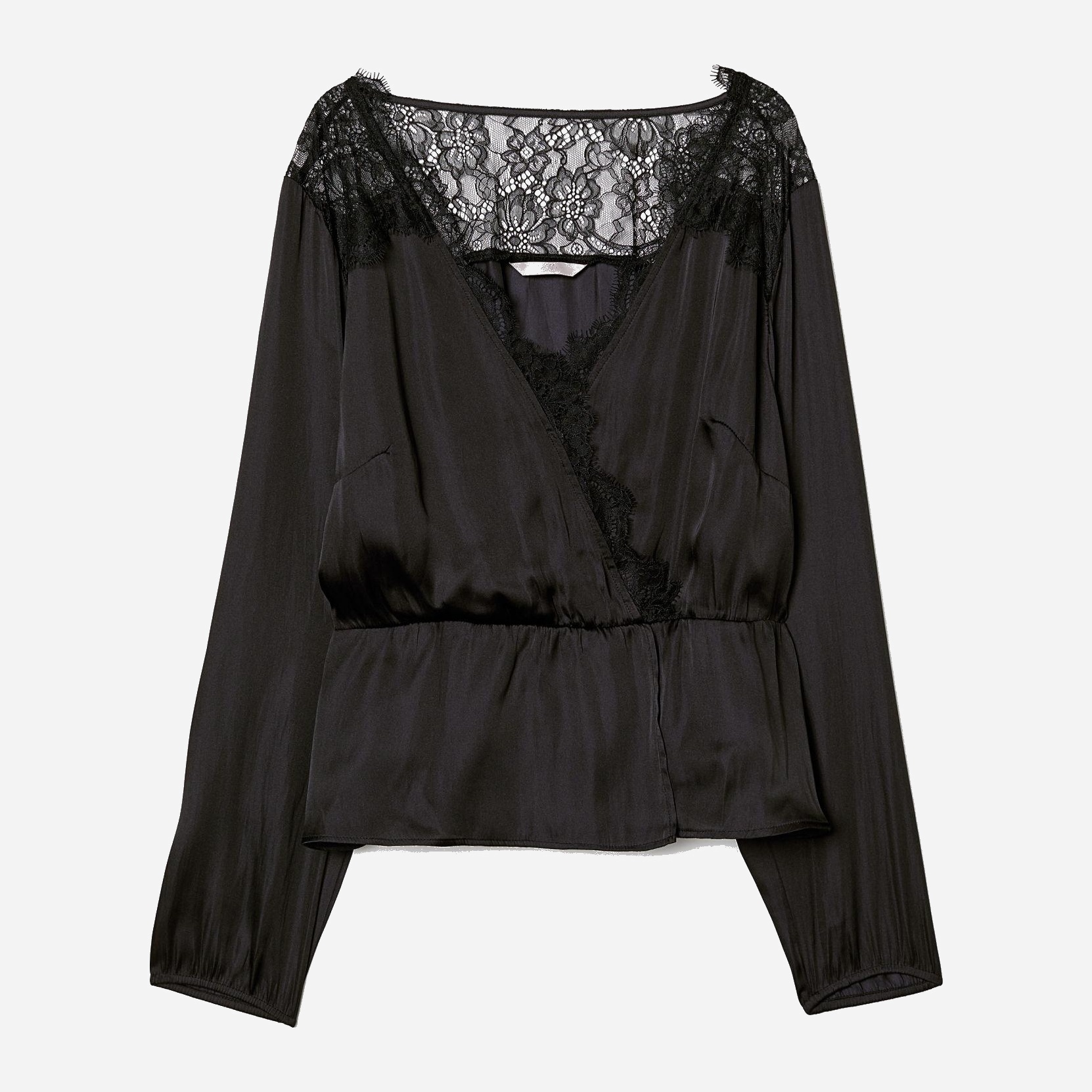 

Блузка H&M XAZ170041QRFI  Черная, Блузка H&M XAZ170041QRFI 52 Черная