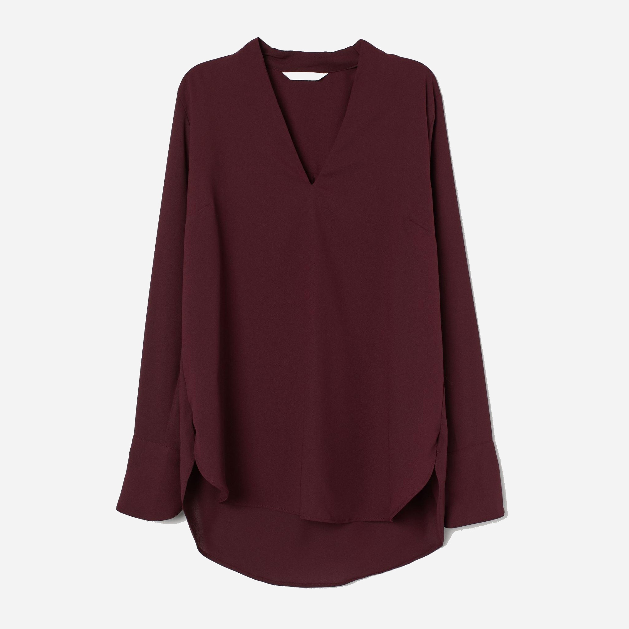 

Блузка H&M XAZ173520GJCC  Бордовая, Блузка H&M XAZ173520GJCC 42 Бордовая