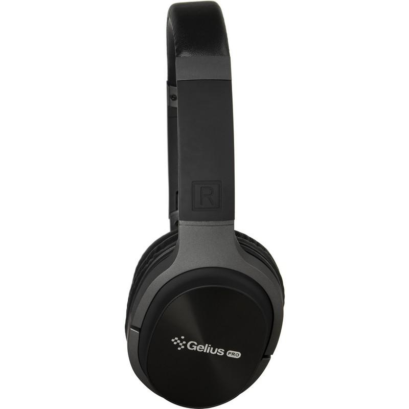 

Bluetooth наушники-гарнитура Gelius Ultra Stem GL-HBB-0029 Black - Grey