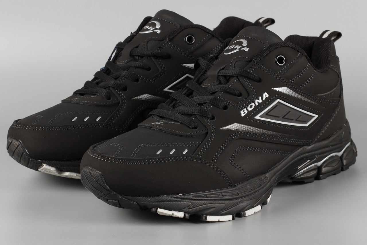 

Кроссовки Bona 733D-4 48 черные