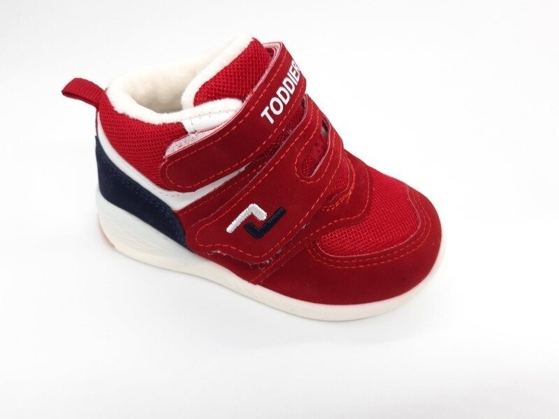 

Ботинки Jong Golf хайтопы красные BD-0018 21 р 13,5 см
