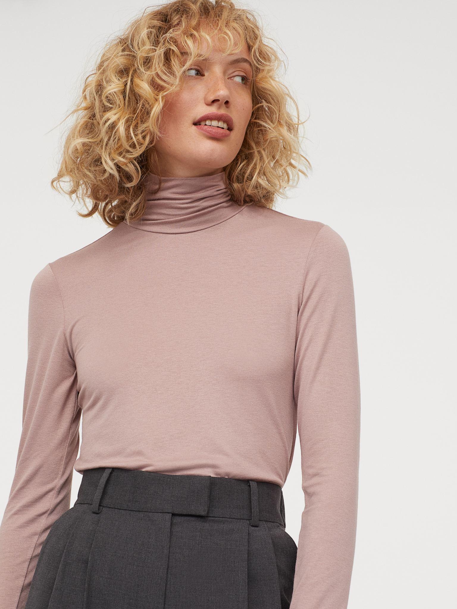 

Водолазка H&M XAZ226015GHIS  Темно-бежевая, Водолазка H&M XAZ226015GHIS S Темно-бежевая