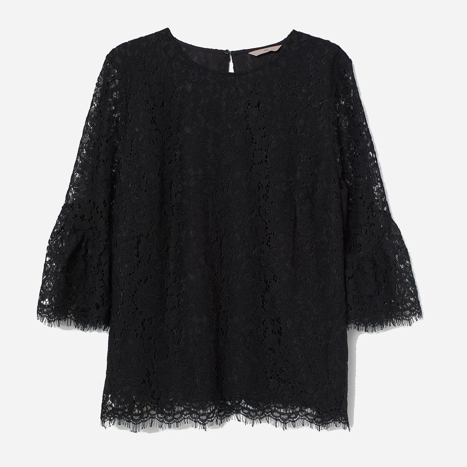 

Блузка H&M XAZ231861WZAH 3XL Черная