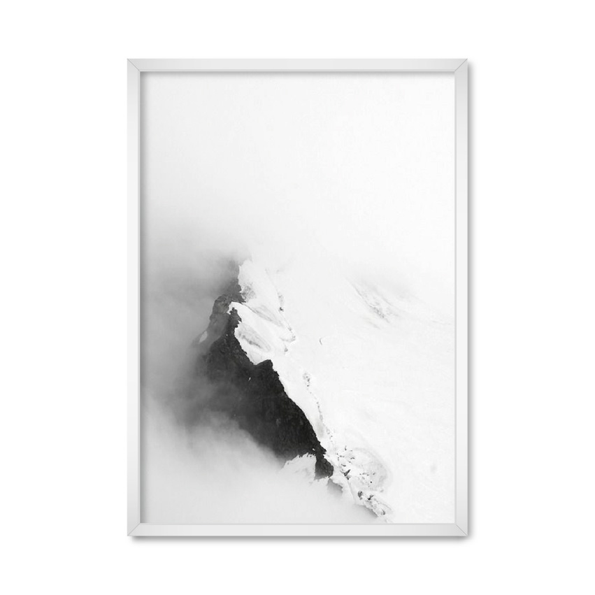 

Постер "Snowy mountain" с антибликовым стеклом 59.6 x 84 см в белой рамке