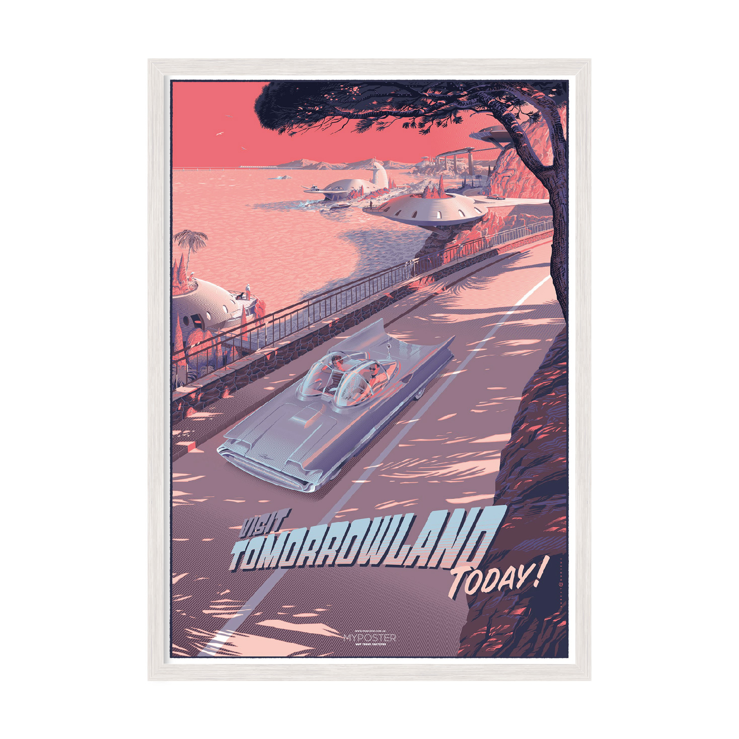 

Постер "Tomorrowland" с антибликовым стеклом 42 x 59.4 см в белой рамке