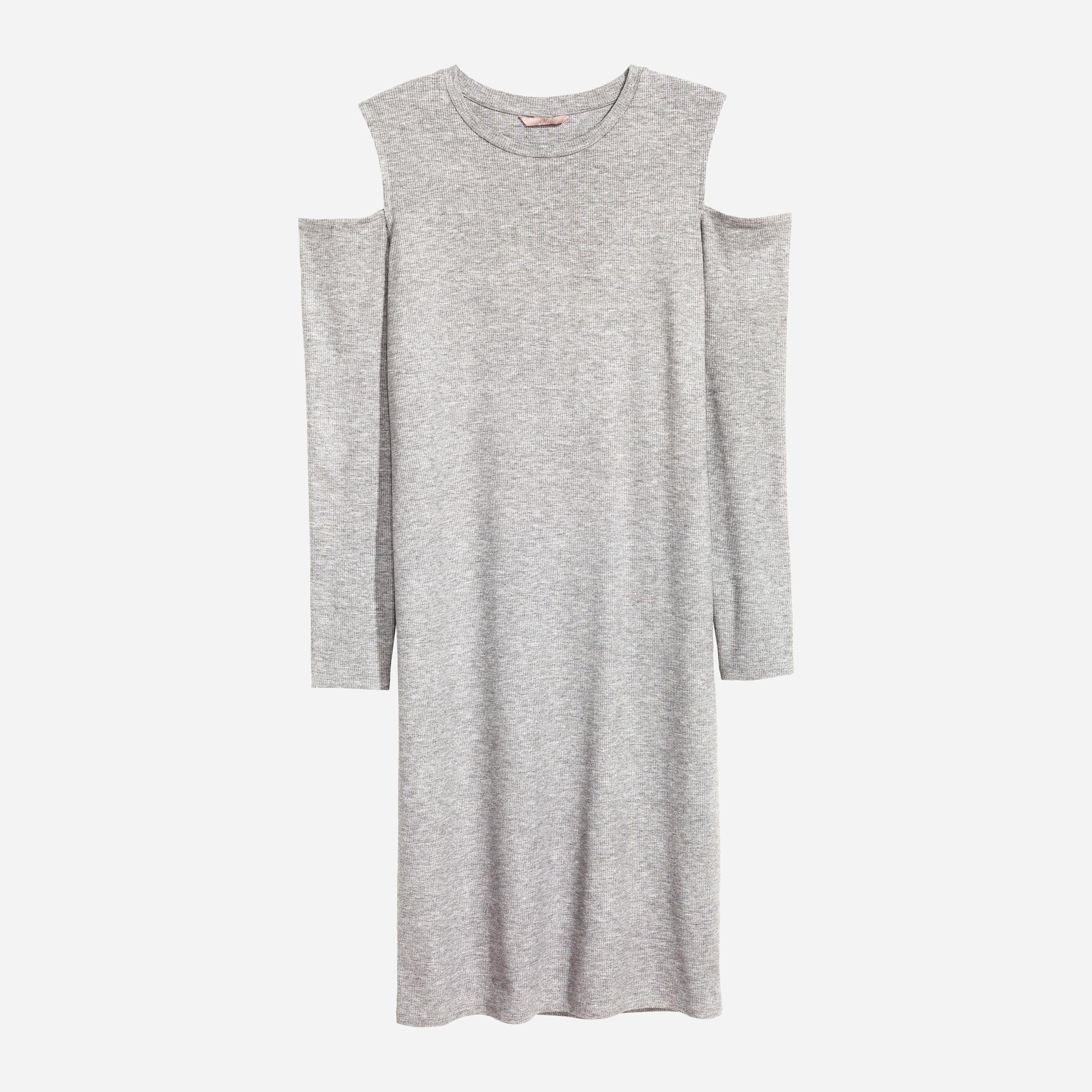 

Платье H&M XAZ173357YRQX  Серое, Платье H&M XAZ173357YRQX L Серое