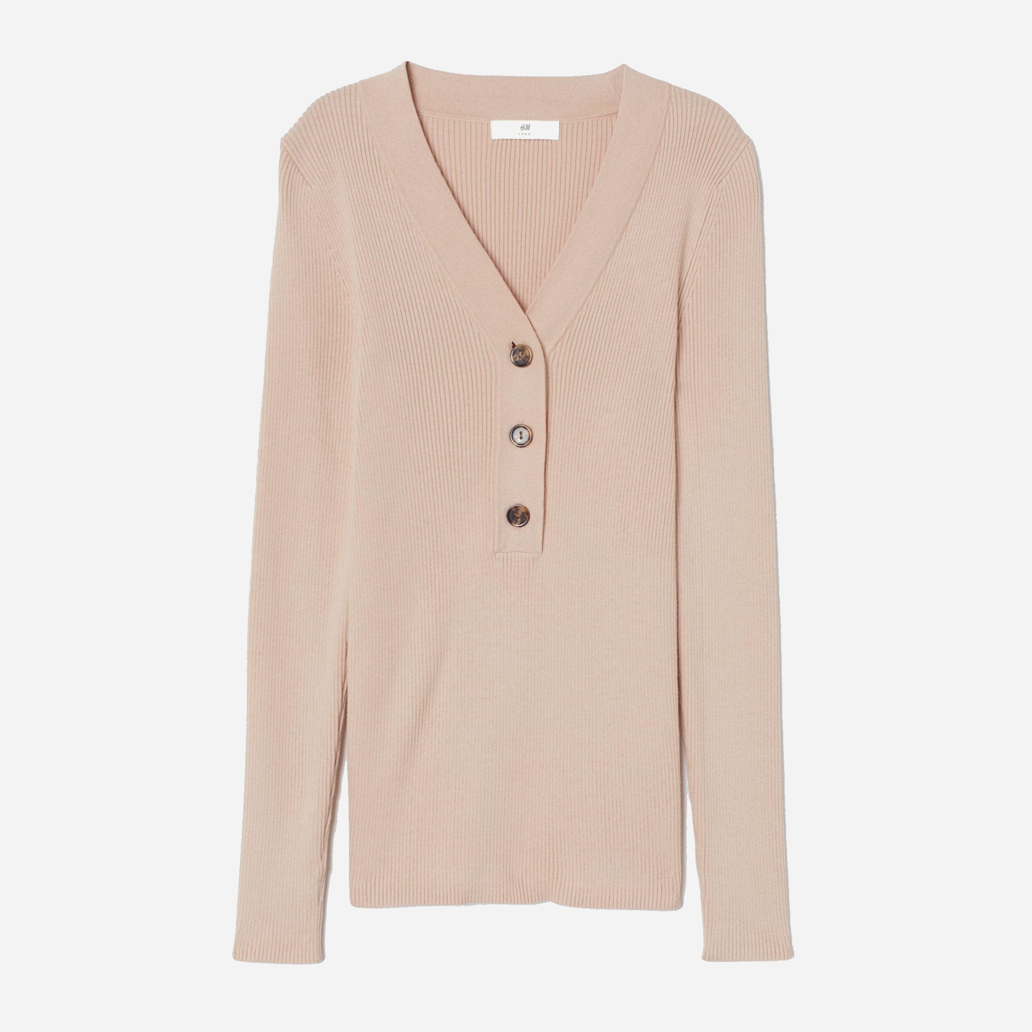 

Пуловер H&M XAZ205259HOBZ M Бледно-розовый