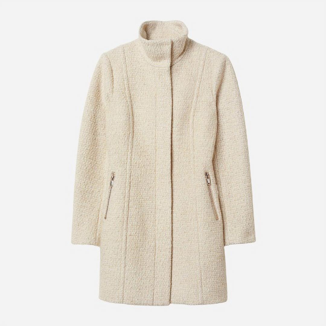 

Пальто H&M XAZ226593FDEM 38 Бежевое
