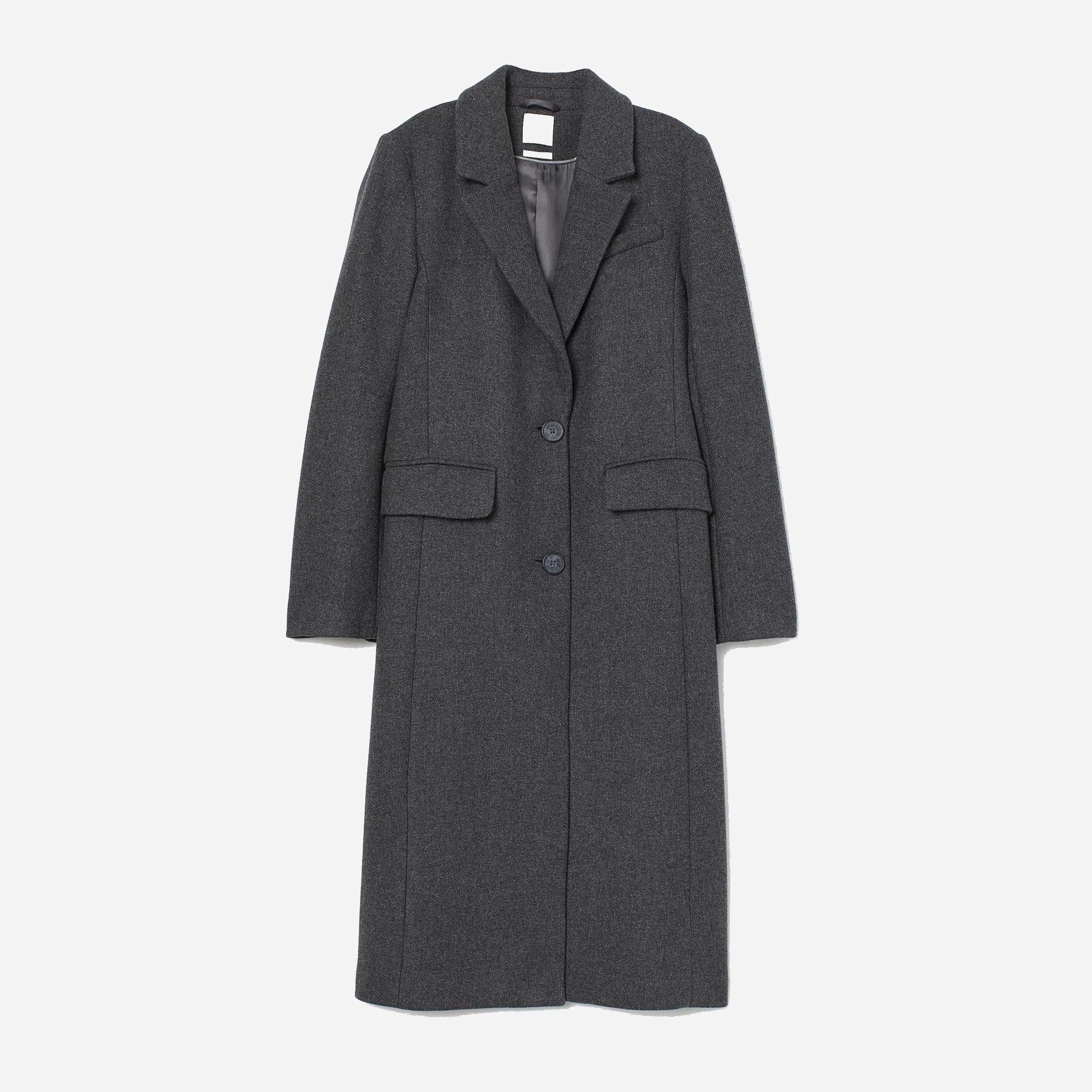 

Пальто H&M XAZ226736RONQ 36 Серое