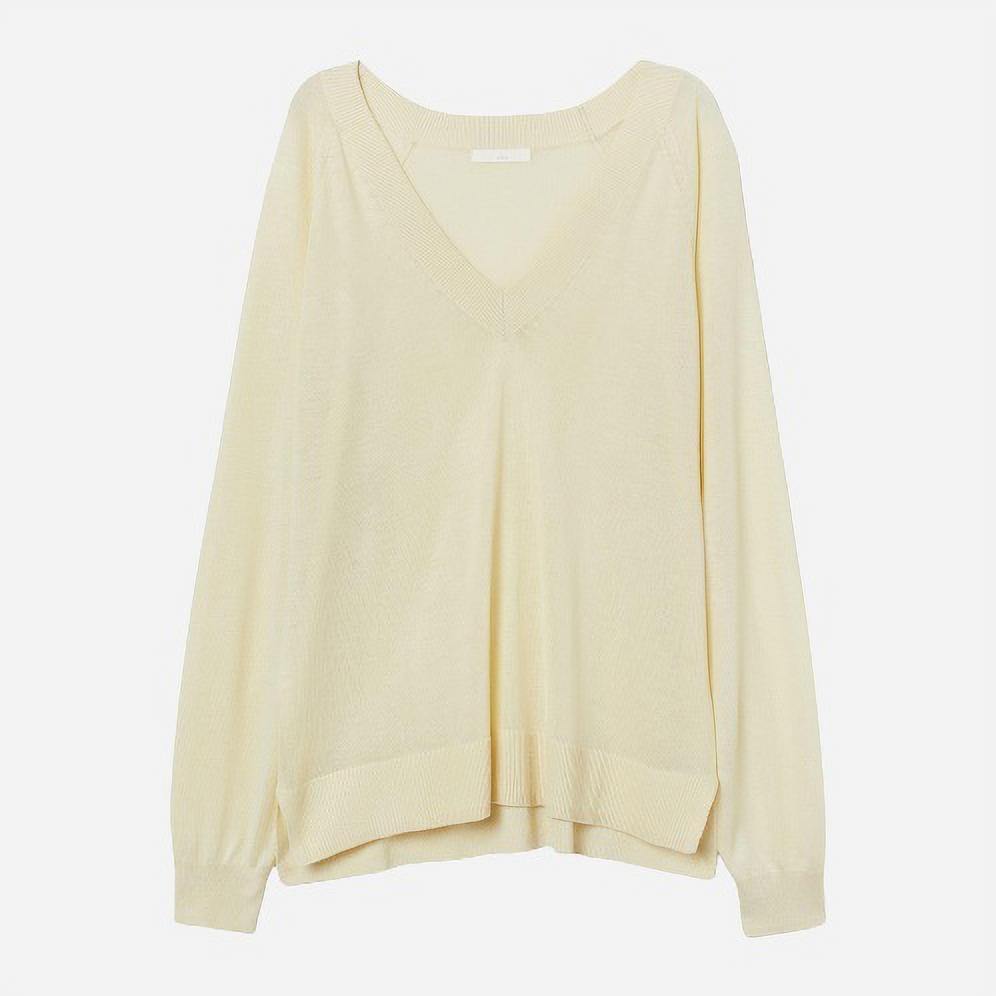 

Пуловер H&M XAZ235729LRND  Желтый, Пуловер H&M XAZ235729LRND XS Желтый