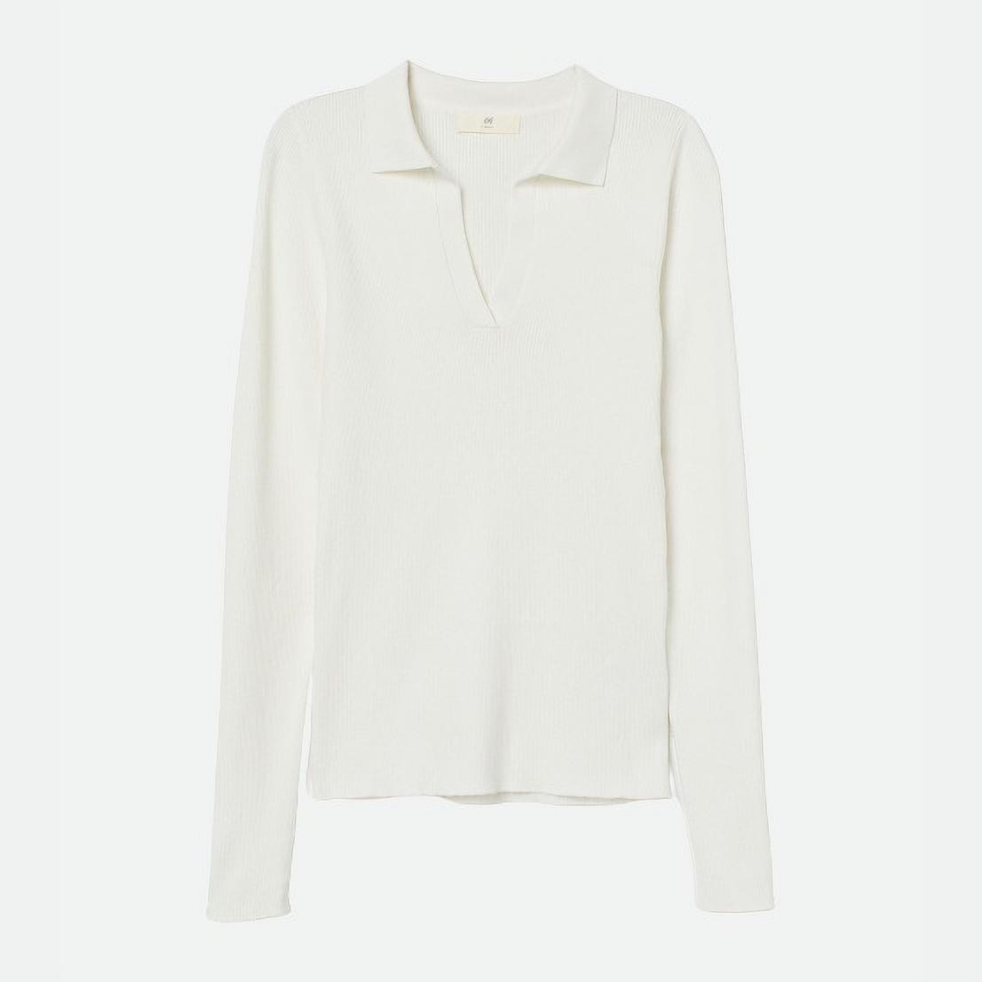 

Поло H&M XAZ246335CPFK  Белое, Поло H&M XAZ246335CPFK L Белое