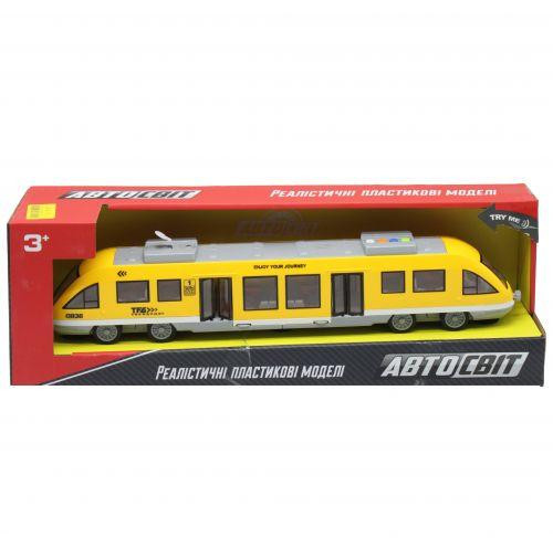 

Коллекционная модель Поезд со звуковыми эффектами AS-2629(Yellow) (Желтый)