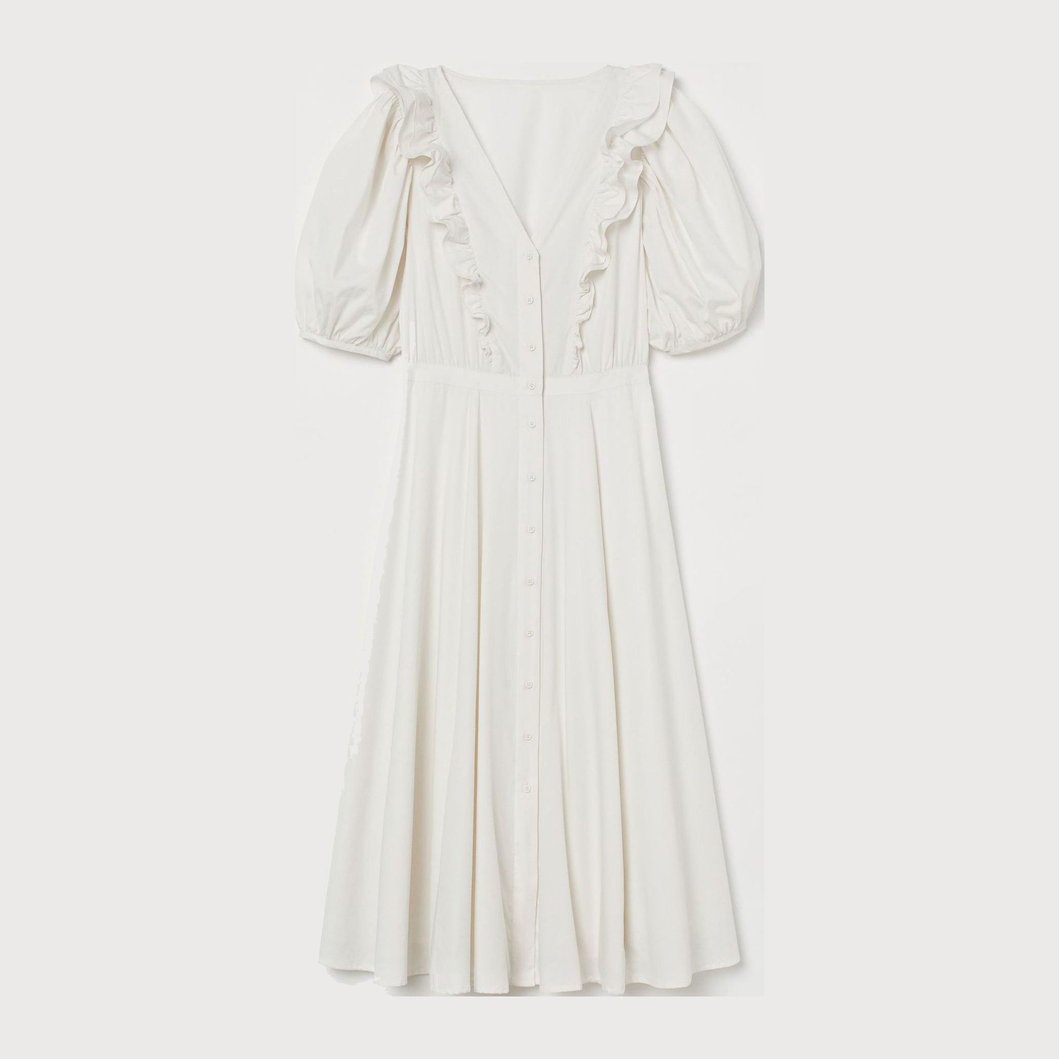 

Платье H&M 8893441dm  Молочное, Платье H&M 8893441dm 50 Молочное