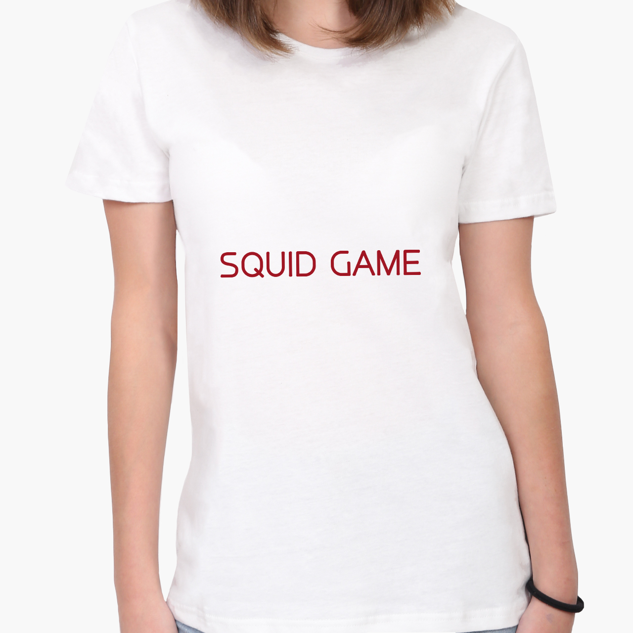 

Футболка женская Игра в кальмара (Squid Game) (8976-3363-10) XXL Белая