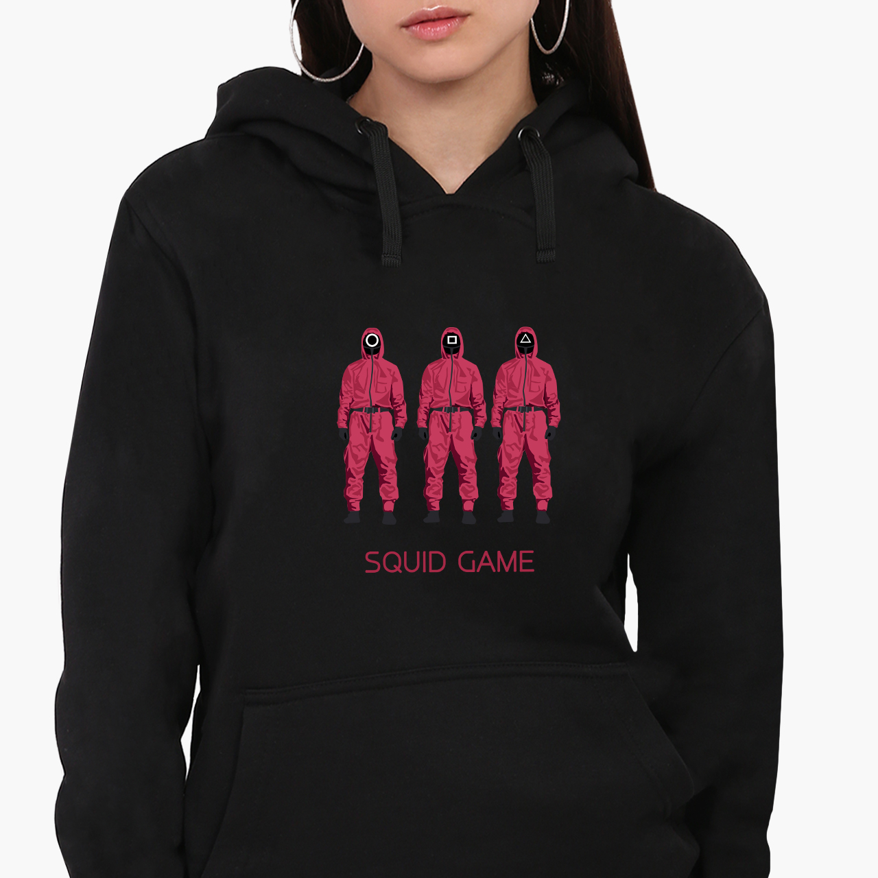 

Худи женский Солдаты Игра в кальмара (Squid Game) (8921-3382-3) Черный, Худи женский Солдаты Игра в кальмара (Squid Game) (8921-3382-3) Черный L