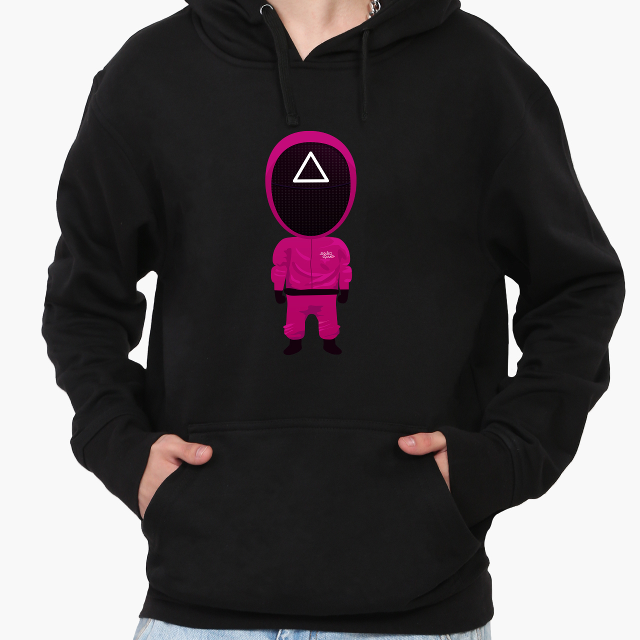 

Худи мужской Треугольник Солдат Игра в кальмара (Squid Game) (9225-3359-3) Черный, Худи мужской Треугольник Солдат Игра в кальмара (Squid Game) (9225-3359-3) Черный L