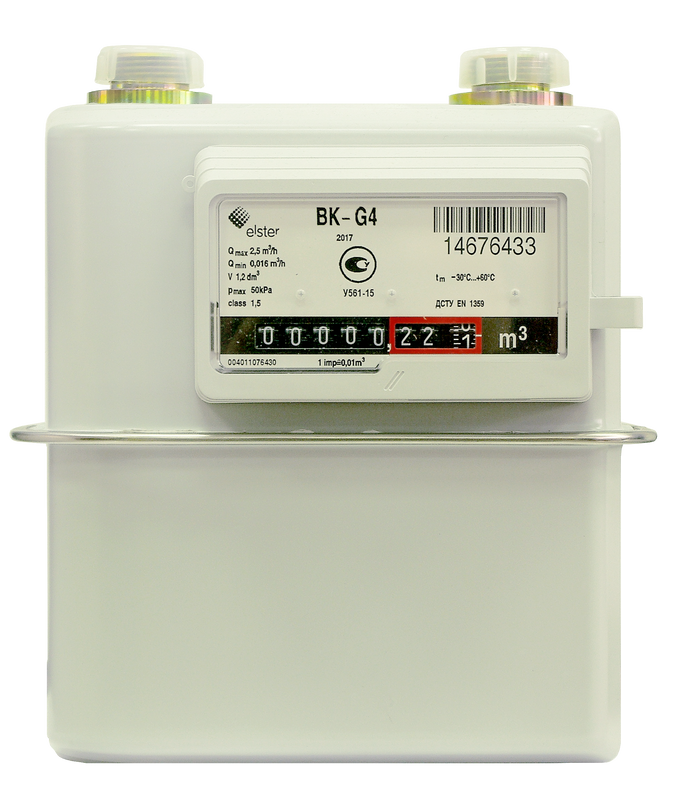 Счетчик газа Elster BK-G4M 1 1/4" – низкие цены, кредит, оплата частями ...