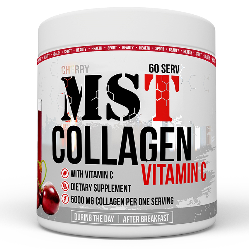 

Специальный продукт MST Nutrition Collagen + Vitamin C 390 г Вишня