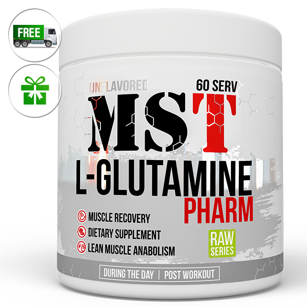 

Аминокислота MST Nutrition Glutamine Pharm 300 г
