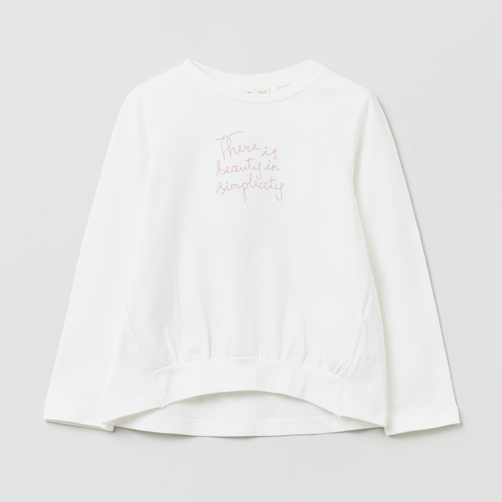 

Свитшот OVS 1327966 128 см White