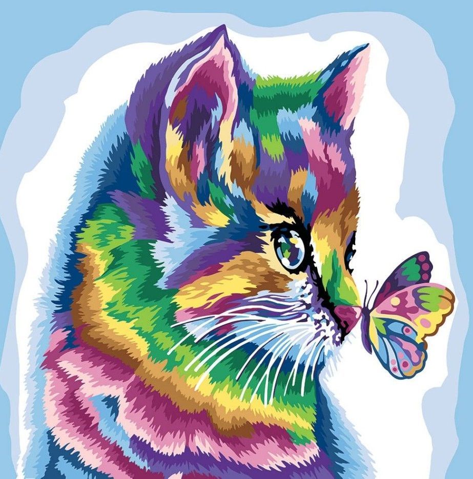 44 Котенка рисунки цветные