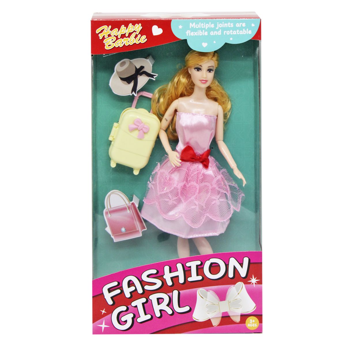 

Кукла с чемоданом Fashion Girl MiC (ZQ60202-2) (172330)